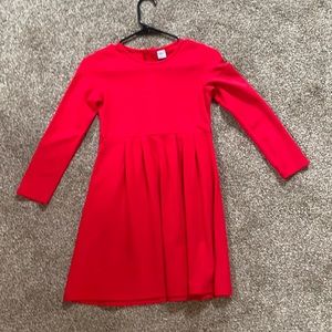 Girls red dress